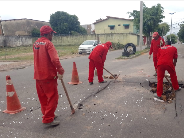 Secretaria de Infraestrutura do Crato intensifica serviços de manutenção viária