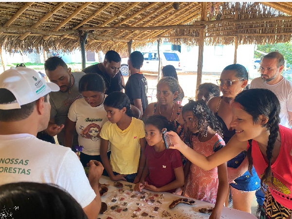 Semana da Água e da Árvore 2024 realiza atividade na comunidade indígena de Poço Dantas