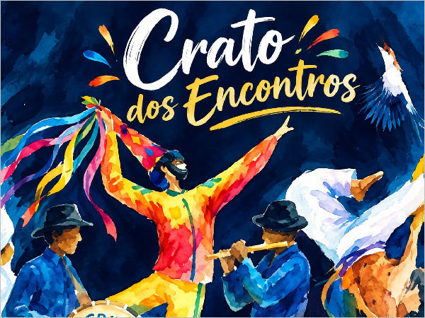 Edital Crato dos Encontros abre seleção para projetos culturais no município